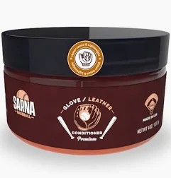 SARNA BASEBALL Glove Conditioner, Cream, 4 Oz
